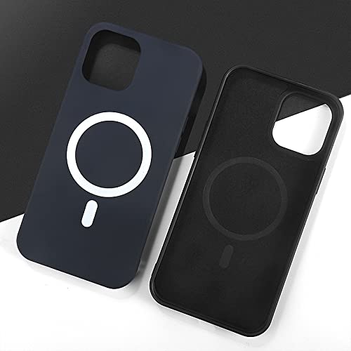 iPhone 13 Pro Max Magnetic Wireless Charging Case Cover 6.7" Compatible with Magsafe (Blue Lips)