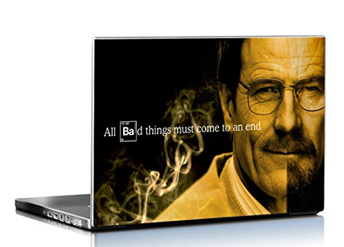 Image of PIXELARTZ Laptop Skins Breaking Bad 15.6 Inches Laptop Skins /Stickers for Dell-Lenovo-Acer-HP (1080)