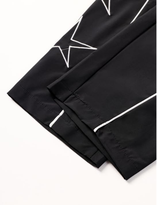 AIFARLD Men's Baggy Sweatpants Y2K Casual Pants Striped Star Lightweight Dance Streetwear Wide Leg with Pocket - Image 8