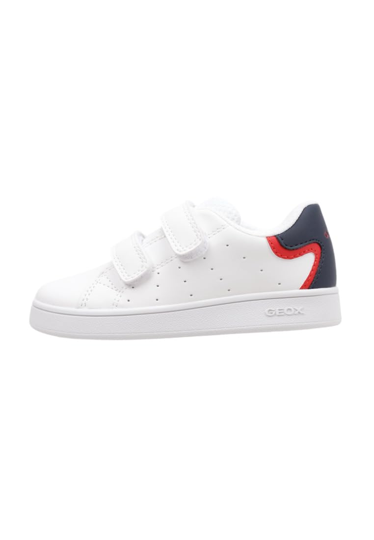 Geox Men's White/Multicolor Eclyper Baby Size: 22