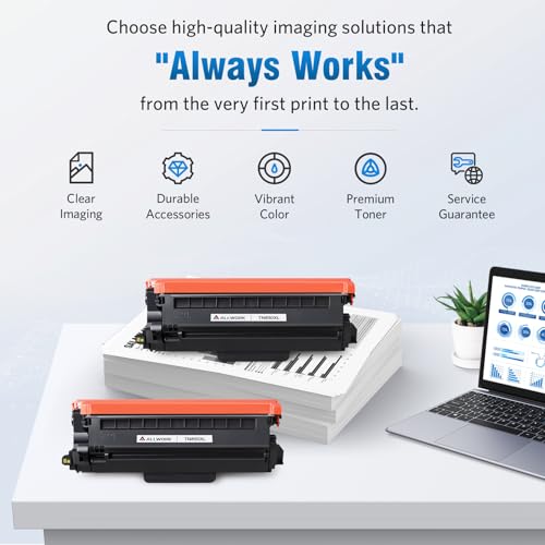 Image of TN830XL Toner Cartridge Replacement for Brother TN830 XL TN-830XL 2 Black