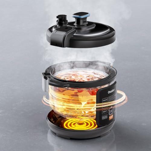 GAABOR PANELA DE PRESSÃO ELÉTRICA 6L 1000W MULTIFUNÇÃO CERAMICA E INOX S60A 127V