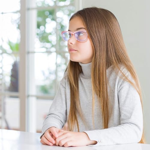 Image of GALVANOX Blue Light Glasses for Kids (4 Pack) Blue Light Blocking for Computer /Gaming (Ages 3-12)