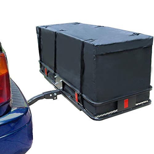 Wisamic Heckbox für Anhängerkupplung Auto Hintere Gepäcktasche: Wasserdicht Transporttasche 152 x 61x 61cm (566 Liter) 500 X 500D PVC Tarpulin