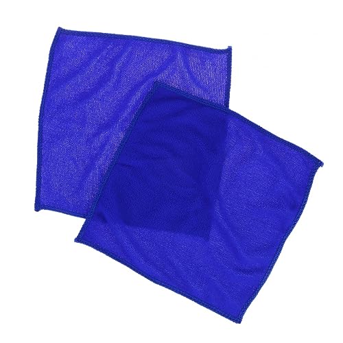 HAPINARY 5 Piezas paño de Limpieza limpiando Suministros Toallas de Microfibra para Autos Limpiador de Ventanas Quita Grasas cleanseen paños paño Micro Ropa de Microfibra Micro Toalla Blue