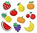 Penta Angel Rubber Fruit Fridge Magnets 10Pcs Large Refrigerator Magnets Whiteboard Stickers for Office Photo Cabinet Bulletin Board Magnet Wall Decoration