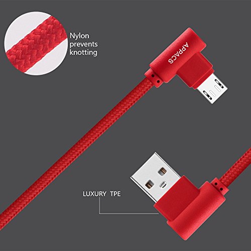 Image of 4D A003S S Micro USB Cable for Android - 3.3 Feet (1 Meter) - (Deep Green)