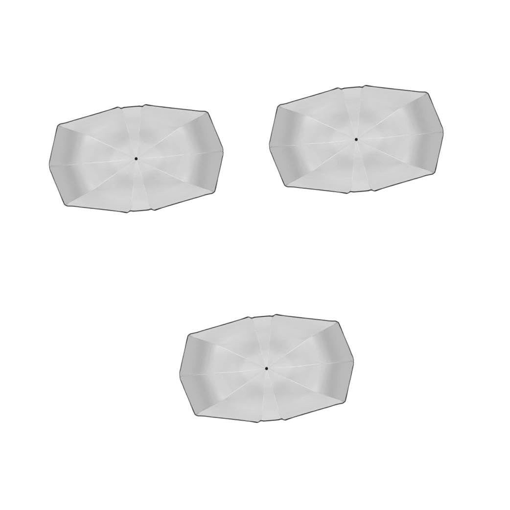 Mobestech Lot De 3 Pare-Soleil Pliables pour Pare-Brise De Voiture Thermique Efficace