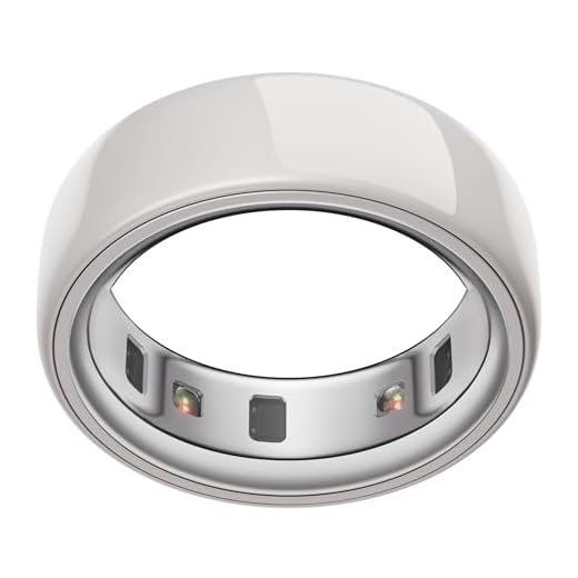Oura Ring 4 Ceramic — Cloud Finish