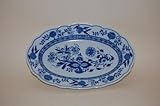 Platte oval ca.26,5cm x 17,5cm. I.Wahl Zwiebelmuster Hutschenreuther.