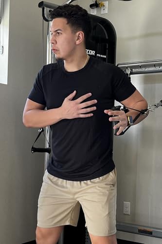 COOFANDY Men's 3 Pack Workout Gym Shorts Mesh Athletic Shorts Lightweight Bodybuilding Training Short Pants with Pockets4