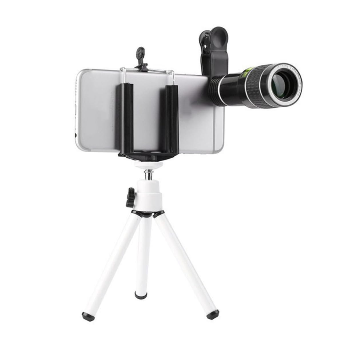OSALADI 3pcs Set Phone Camera Lens 20x Telephoto Lens for Phone Telephoto Lens with Tripod Universal Phone Telephoto Lens 20x Zoom Lens Cell Phone Telephoto Lens Smart Phone Phones Clip
