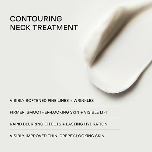 Alt Text for image 2: Application of neck cream to décolleté area