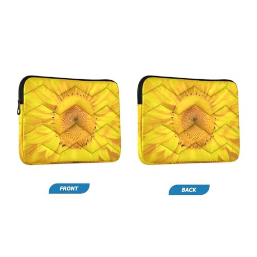 Funda para laptop 13-14 pulg. amarilla impermeable resistente miniatura 2
