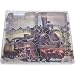 R&M International 1841 Train Cookie Cutters, Engine, Caboose, 3 Rail Cars and 3 Signs, 8-Piece Set