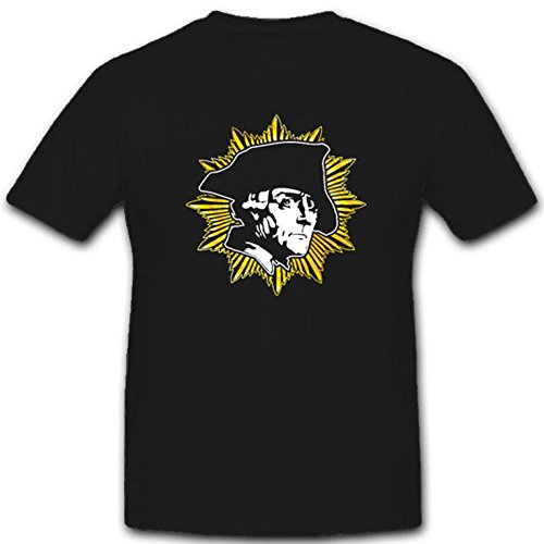 T-shirt Alter Fritz Preußen Kaiser Friedrich Noir XXXXXL Vêtement Homme Grande Taille