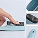 Laundry Brush Shoe Brush Shoe Cleaning Brush Scrub Brush for Stains,Household Cleaning Clothes Shoes Scrubbing,Household Cleaning Brushes Bathroom Ergonomics Grip Easy Hold Pack 2