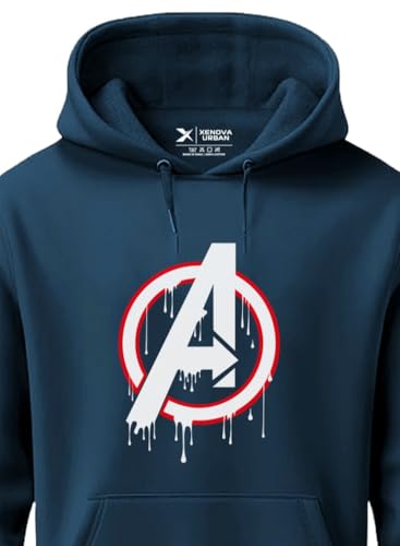 Image of XENOVAURBAN Hoodies | Unisex Hoodie Sweatshirt Printed AV-A1 - PAR