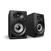 Pioneer DJ DM-40BT 4 inch Bluetooth Studio Monitors (Pair, Black)