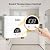 CAMPLUX Tankless Water Heater Electric 120V, 3500W Point of Use Instant Hot Water Heater, Save Space for Sink Wall Mounted LED Digital Display CSA Certified