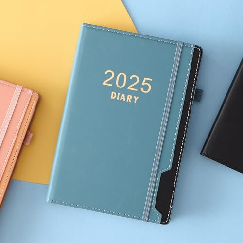Mljtoyo 2025 Diary Planner A5 Day per Page,Organizer Weekly Monthly ...
