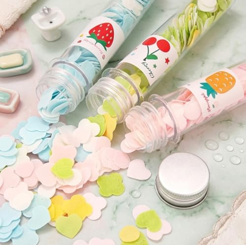 Image of Pack of 2 Paper Soap Strips: Portable Hand Wash for Travel
