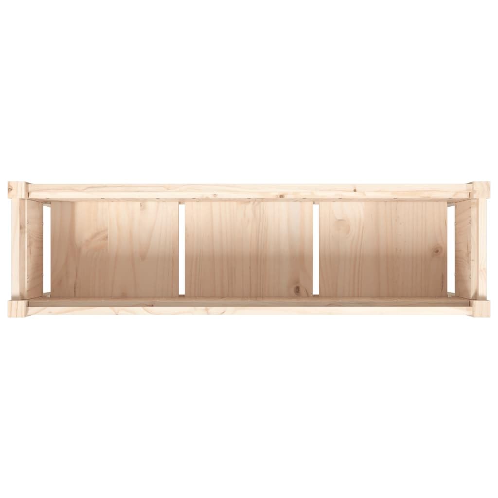 Fioriere da Giardino 2 pz in Legno Massello di Pino con Gambe | Set di 2 fioriere rialzate per orto e fiori, ideali per decorare balcone, terrazzo o patio con piante rampicanti.