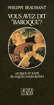 Paperback Vous avez dit baroque" ? " [French] Book