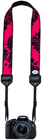 Mod Straps Hot Pink Victorian Classic Camera Strap