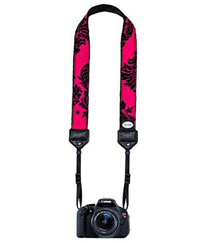 Mod Straps Hot Pink Victorian Classic Camera Strap