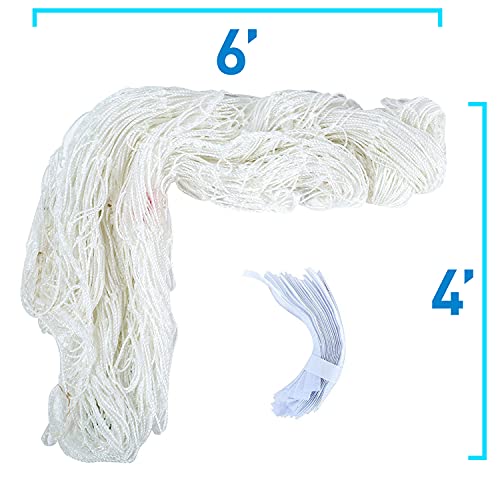 Franklin Sports Soccer Replacement Goal Nets And Soccer Goal Straps - Replacement Soccer Net For 6'X4' Soccer Goals #TOP5