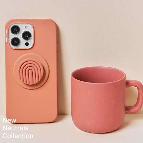 PopSockets Capa para iPhone 15 Pro Max compatível com MagSafe, capa de telefone para iPhone 15 Pro M