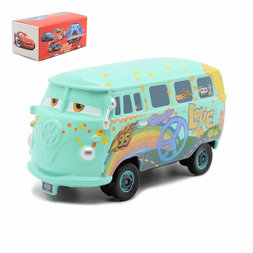 IYZEVK Car 3 Toys, Car Movie, Jackson, The King, Die-cast Toy Car, for a Boy's Birthday (Fillmore)