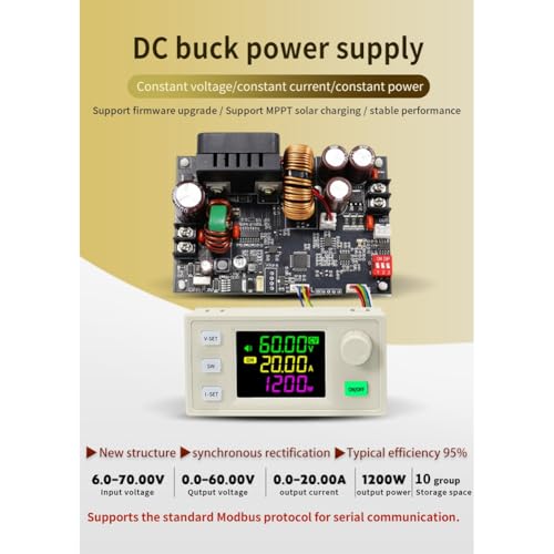 Alimentation CC réglable XY6020LV convertisseur step-down 20A CNC - 7