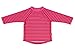 Produktbild LÄSSIG Baby Kinder Schwimmshirt Badeshirt Langarm UV-Schutz/Splash & Fun Long Sleeve Rashguard Pink Stripes, 6 Monate