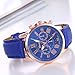 Wholesale Lot of 10 Pcs Unisex Men Women Lady Gold Plated Platinum Style PU Leather Round Wrist Watches
