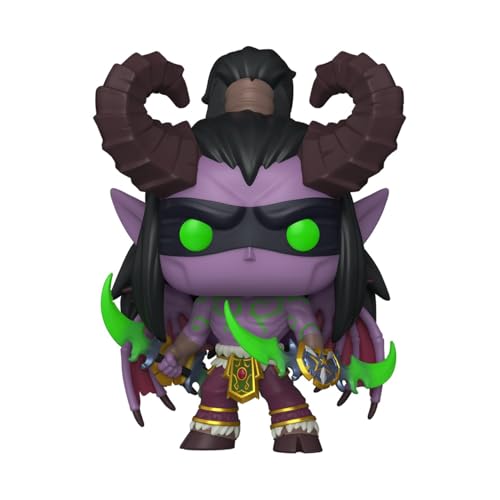 Funko POP! Games: World of Warcraft - Illidan - 1 in 6 Chance of Receiving The Rare Chase Variant - Styles May Vary - Sammelbare Vinylfigur - Geschenkidee - Offizielles Merchandise