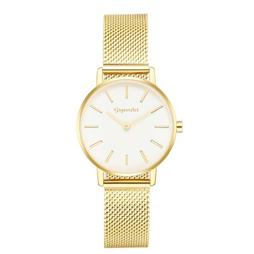 Montre analogique femme Gigandet : oubliez les pannes avec ce mouvement quartz japonais