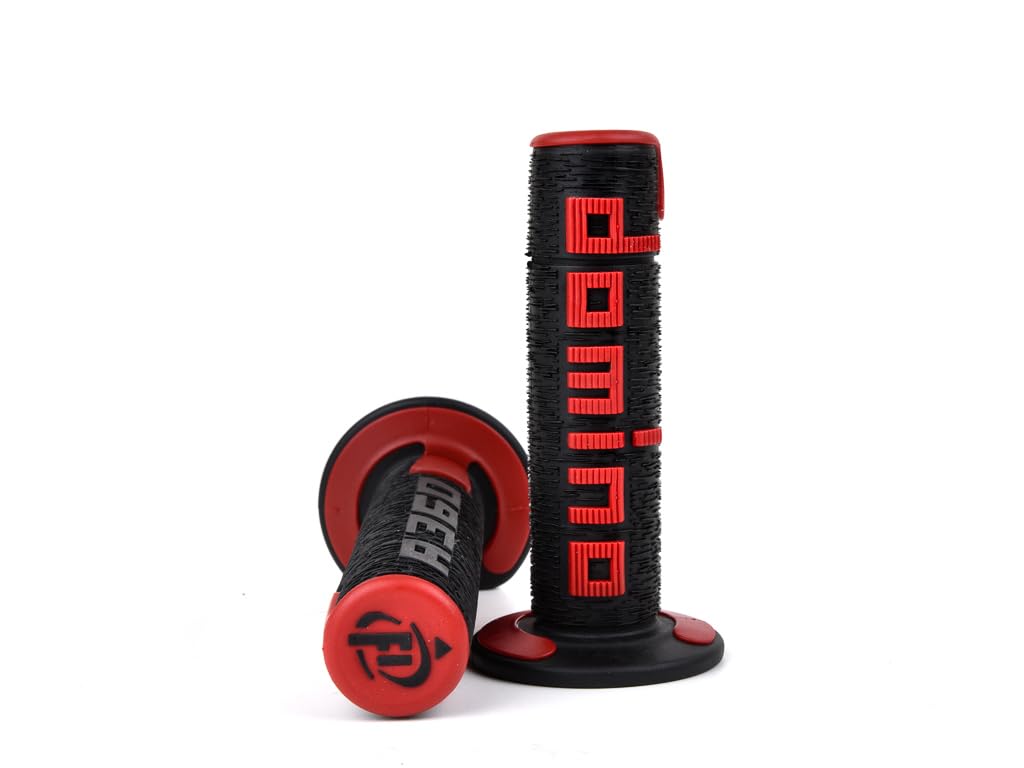 DOMINO A36041C4042A7-0, per Motocicletta, Nero/Rosso