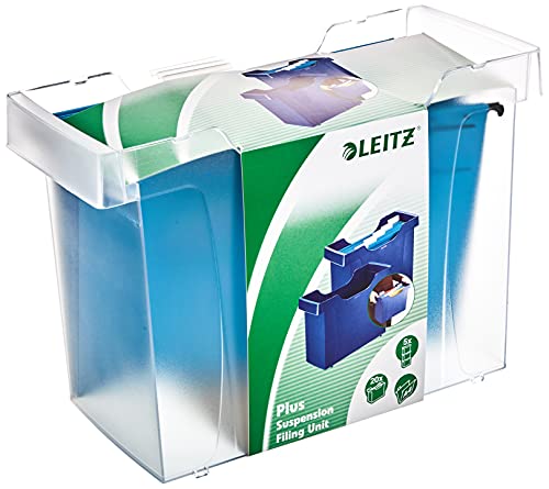 Boîte de rangement Leitz 19930003 en polystyrène robuste transparent A4 - 2