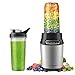 Produktbild Standmixer Smoothie Maker,Exmate-Elektro-Entsafter-Mühle mit zwei BPA-FREIEN Flaschen,3 Modi,6 Edelstahlklingen,für Smoothies,Milchshakes,Eiscrush,gefrorenes Obst,Bohnen - 1000 W 30.000 U/min