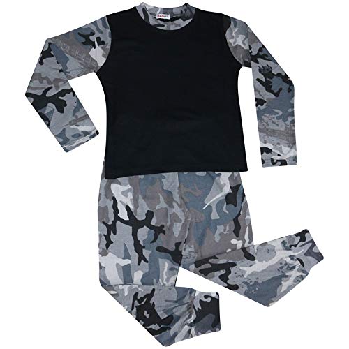 Pyjamas enfants a2z 4 kids pour éviter le froid la nuit avec style camouflage moderne