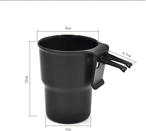 Miniatura 9 de 4 clips de ventilación de aire para automóvil, portavasos para teléfono, soporte para cenicero, estante de soporte universal automotriz, salida de