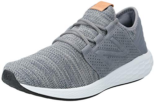New Balance Men's Fresh Foam Cruz V2 Sneaker, Gunmetal/Thunder, 8 M US