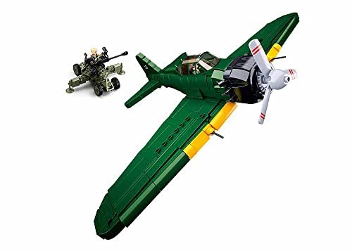 Sluban M38-B1108 WWII-A6M Zero pour décorer un bureau de passionné