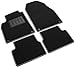lTappetoAuto by Fabbri 3 - SPRINT03800 - Alfombras personalizadas autos Alfombra negra antideslizante Compatible con SAAB 9.3 Sedan 2003-2013, SAAB 9.3 S.W. 2003-2013, SAAB 9.3 CABRIO 2003-2013