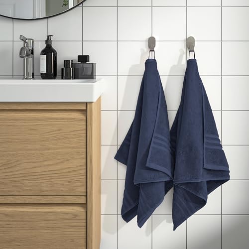 Serviette de toilette bleu foncé BROKGLIM ProTuning 50x100 cm - 5