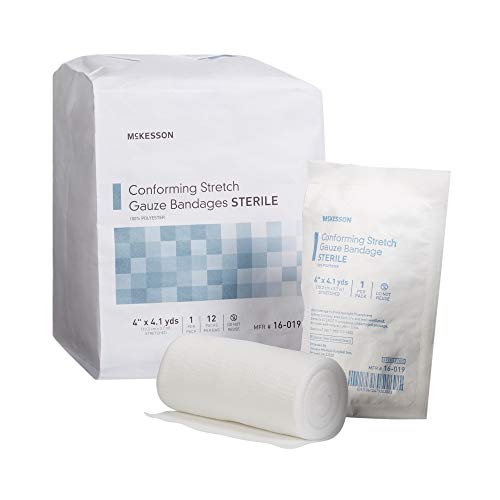 McKesson White Conforming Bandage Sterile 4