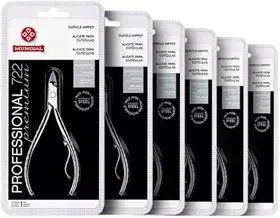 Kit 6 Alicates de Cutícula 722 Mundial Profissional