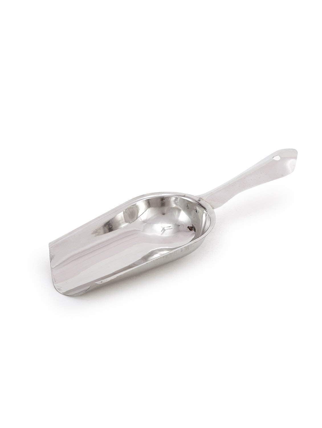 Rudra Exports Stainless Steel Ice Scoop, Silver 2